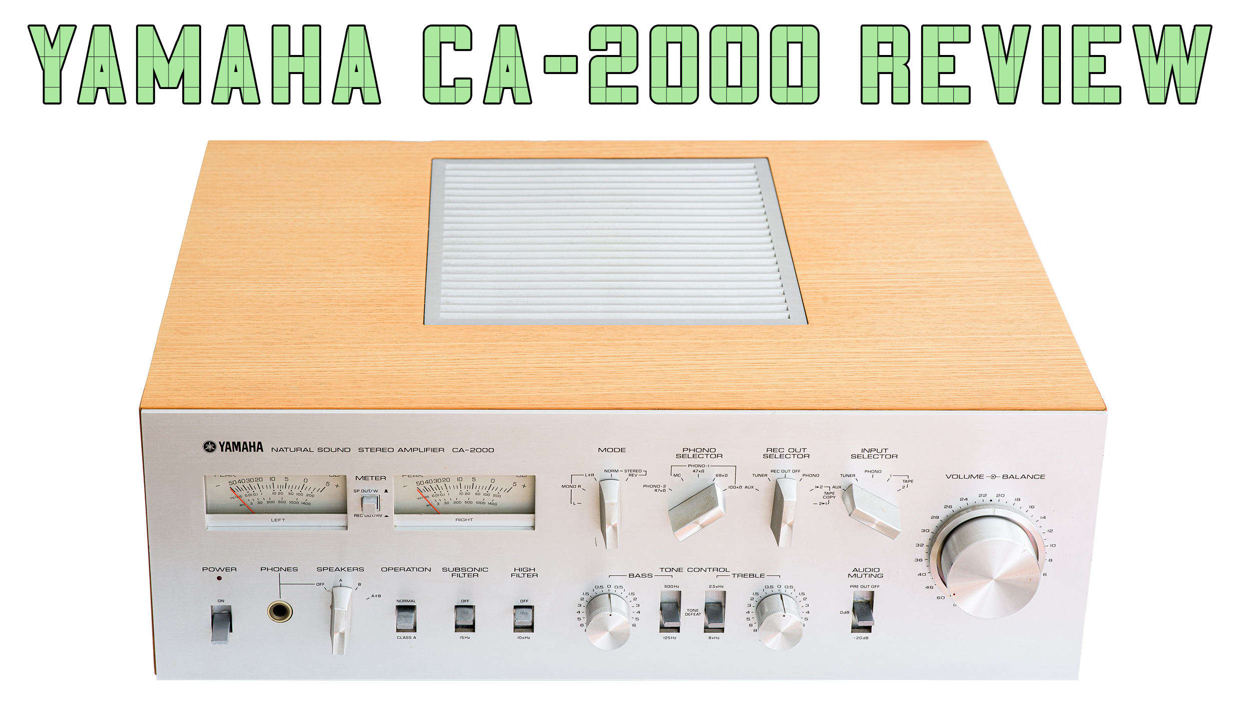 Yamaha CA-2000 (CA-2010) Review - Karl's IT Retro